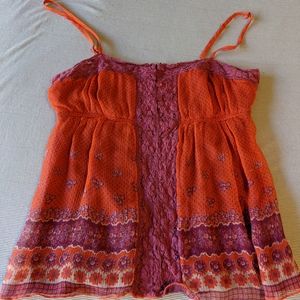 Free People Silk top